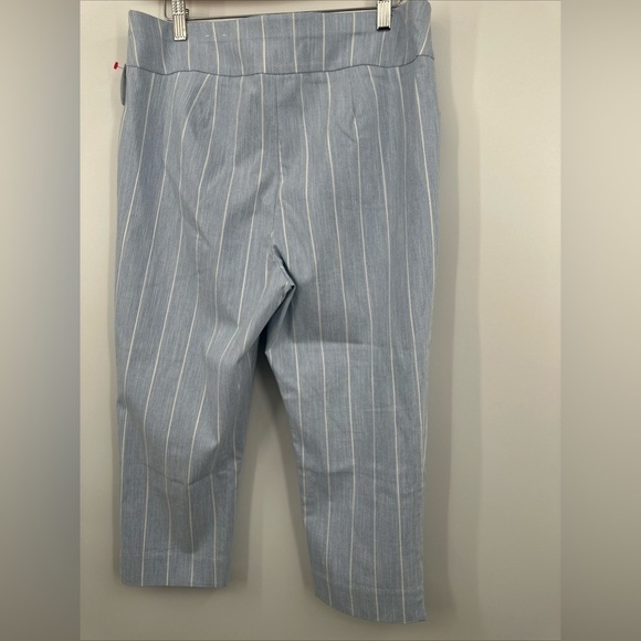 Chico’s 1.5 perfect stretch spring stripe josie slim capri NWT (M) - Picture 5 of 5